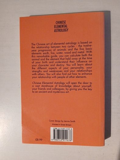 Chinese Elemental Astrology by E.A.Crawford & Teresa Kennedy
