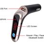 Wireless Bluetooth FM Transmitter AUX USB Charger Car Kit Handsfree for Phone IE Image 3