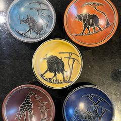 Ceramic Dishes x5