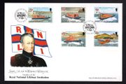 1991 Isle of Man Manx Lifeboats Commemorative Stamps Addressed First Day Cover (FDC)