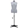 Adjustable Dress Form Female Grey M Size 40-46 Image 2