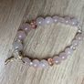 Handmade Rose Quartz Bracelet Image 2