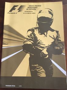 2003 F1 Spanish GP Race Programme