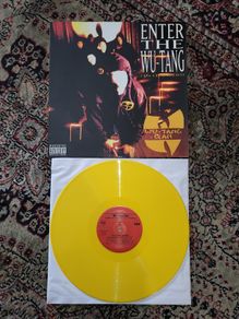 Wu-tang: 36 chambers yellow vinyl LP