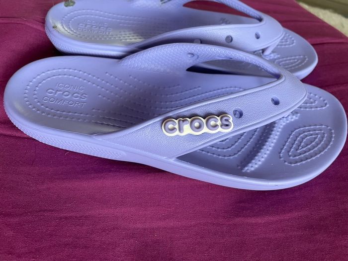 Brand new Crocs beach slides