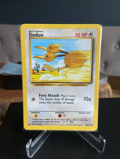 Pokemon Base set Doduo 48/102 Near Mint Condition