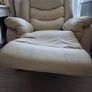 Recliner Arm Chair PU Leather Image 2