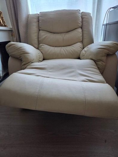 Recliner Arm Chair PU Leather