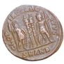 Constantinus I The Great 306-337 AE17mm 2,6g  Soldiers Military Standarts Image 3
