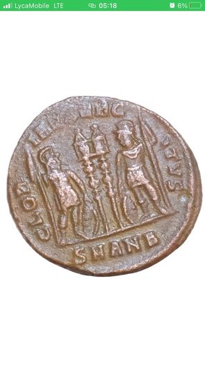 Constantinus I The Great 306-337 AE17mm 2,6g  Soldiers Military Standarts