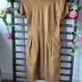 dress Bnwt tan short sleeve dress with pockets size small united colors of Benetton Image 10