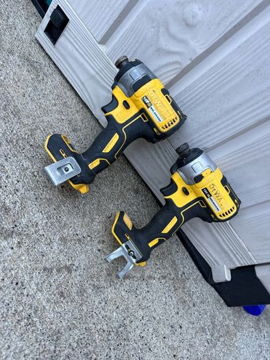 DeWalt 18V XR Brushless Impact Drivers x2  Excellent Working Order