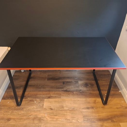 IKEA Gaming Desk Black & Red