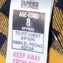 Dunnes Ochre Check Dress (8y) (NEW) Image 3