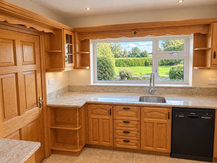 Solid Oak and Mahogany Kitchen, Doors, Units etc
