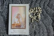Remembrance of First Holy Communion / Pearl Beads