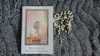 Remembrance of First Holy Communion / Pearl Beads