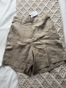 Linen shorts brand new