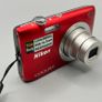 Nikon Coolpix S2600 14MP Compact Digital Camera 5x Nikkor Red - Full Kit Image 10