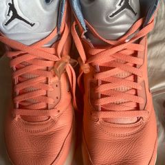 Air Jordan 5 Retro DJ Khaled We The Best Crimson Bliss Size 10 Used + Extra Laces