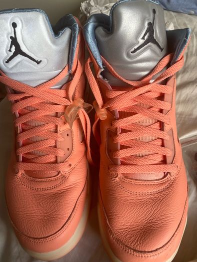 Air Jordan 5 Retro DJ Khaled We The Best Crimson Bliss Size 10 Used + Extra Laces