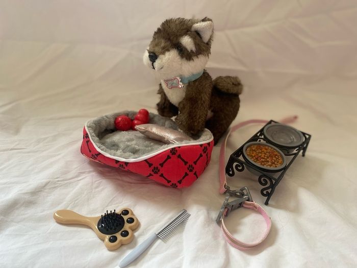 Our generation food truck, bathtub, picnic table, dolls, and clothes