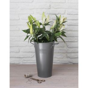 Classic Florist Bucket 30.5cm Charcoal  GT45
