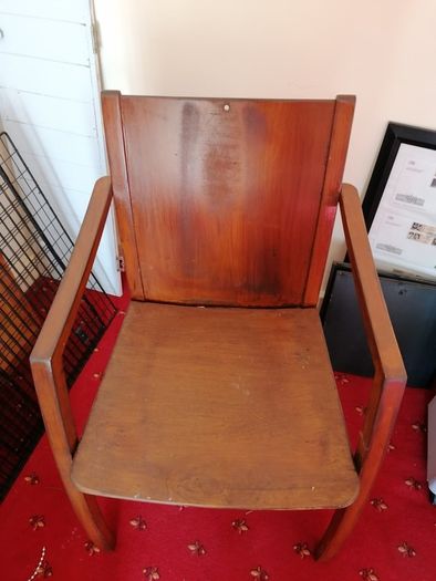 Solid wood vintage chair
