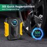 Portable Automobile Air Compressor Digital Tire Inflation Pump LED Lamp Tire Compression Pump Compressor For Car Motorcy Image 5