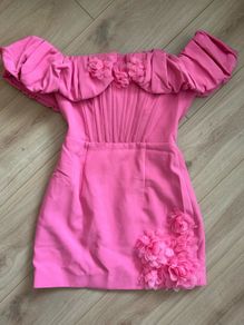 Mini pink dress- S -