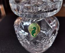 Waterford glass marmalade jar