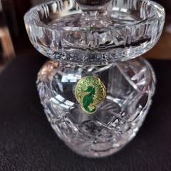 Waterford glass marmalade jar