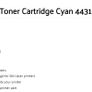 OKI Toner Cyan C610 44315307 6000 pages Image 2