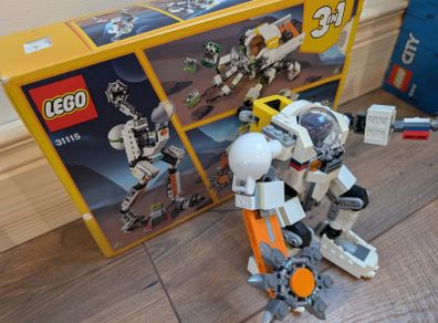 Lego  Space Mining Mech