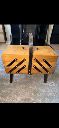 Antique Sewing Box