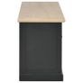 TV Cabinet Black 90x30x40 cm Wood Image 5