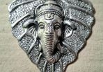 Stock Clearance: Beautiful 12cm Ganesh Wall Hanging for positive energy