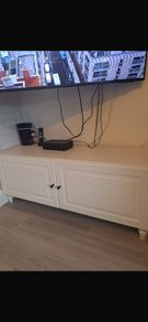 White TV unit