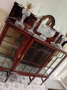antique display cabinet