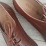 San marina mens brown leather shoes UK 6 Image 4