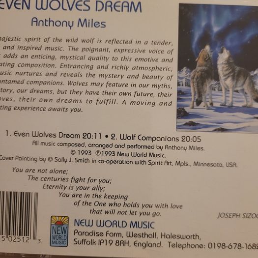 Anthony Miles. Even Wolves Dream.