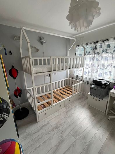 Wooden Bunk Bed