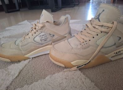 Nike Air Jordan 4 Retro off-white Sail