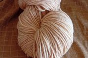 Large Skein Botanic Dyed Irish Wool Aran