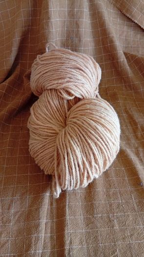 Large Skein Botanic Dyed Irish Wool Aran