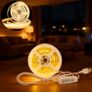 3-Key COB LED Strip Light, Powered by 5V USB, Button Controlled, Space Theme, Single Colour White, High Brightness, Image 4