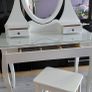 Dressing Table with mirror and chair Image 2