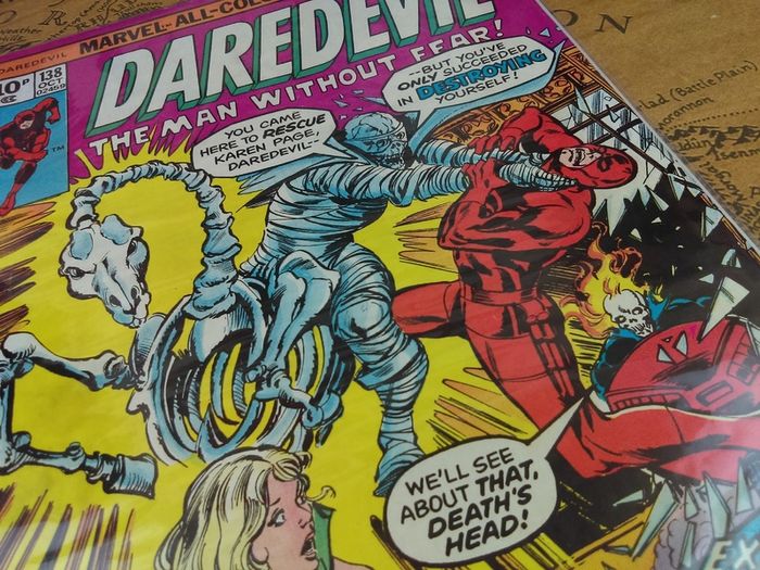 Daredevil #138 ! First appearance of Smasher (John Peahl) ! Bronze Age Comic from 1976 ! by Marvel !