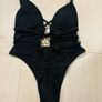 Ann Summers Black Sequin One,Piece Swimsuit, Brand  New Image 4