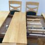 Extendable Dining Table and Six Chairs Image 3